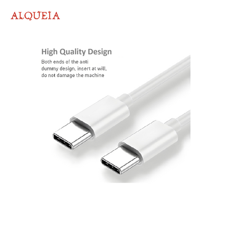 C&acirc;ble de charge rapide APPLE 1 m Double USB-C Link l Original &middot; Haute puissance &middot; Durable