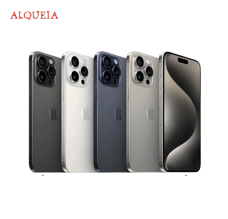APPLE iPhone 15 Pro 256G Elogiado nuevo tel&eacute;fono inteligente l Pantalla OLED completa &middot; Compatibilidad con aud&iacute;fonos &middot; Titanio de grado 5