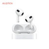 APPLE AirPods 3e g&eacute;n&eacute;ration HD Voice &Eacute;couteur sans fil Bluetooth l R&eacute;sistant &agrave; l'eau &middot; Audio spatial personnalis&eacute; &middot; Coupez la brise &middot; Blanc